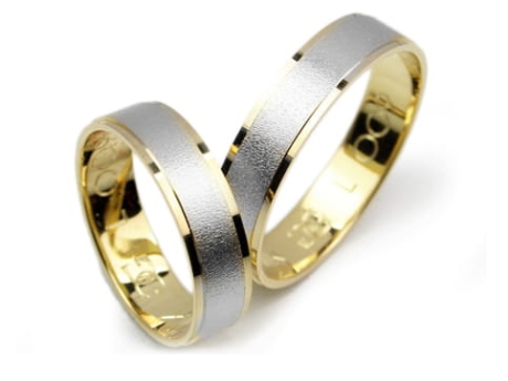 Przejdź do produktu Obrączki ślubne z żółtego złota 333 płaskie 5mm Lux L009