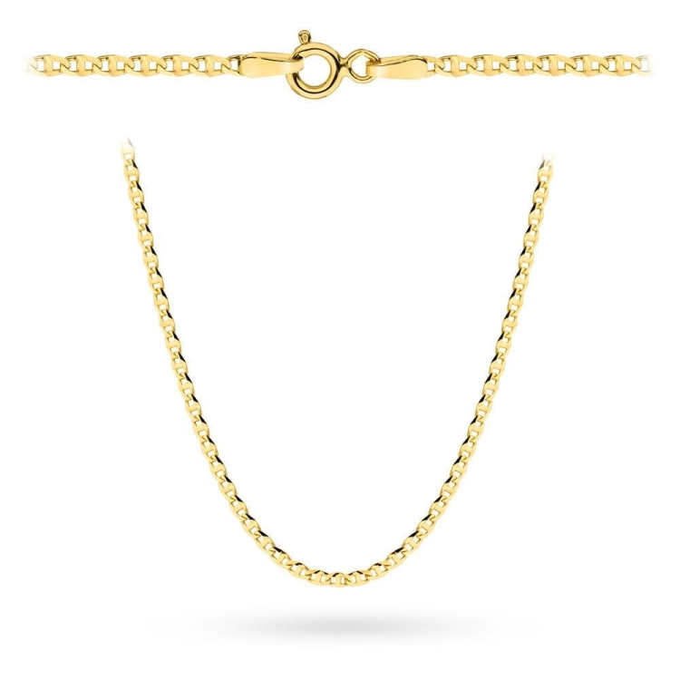Łańcuszek złoty - gucci - 45cm - 2,0mm (waga: 2,28g)