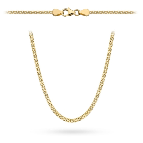 Przejdź do produktu Łańcuszek złoty - bismarck - 45cm - 2,0mm (waga: 3,36g) 