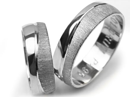 Obrączki ślubne z żółtego złota półokrągłe 5mm Premium P-495-b