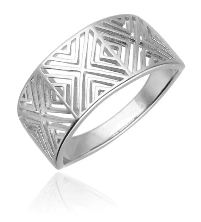 Srebrny pierścionek