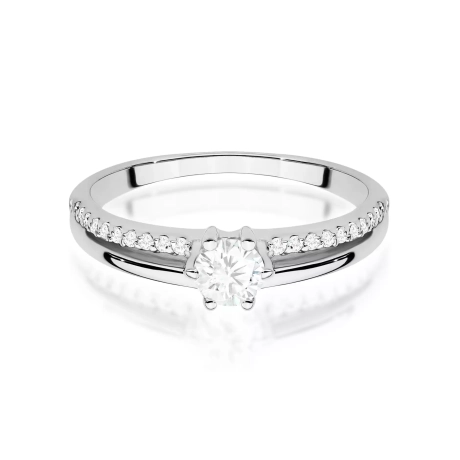 Przejdź do produktu Pierścionek BW0355 Diament Laboratoryjny 0,30ct białe złoto