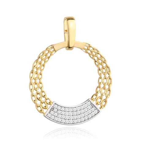 Przejdź do produktu Zawieszka złota ozdobna 