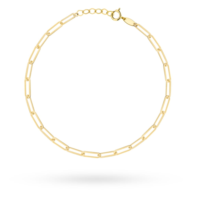 Bransoletka złota delikatne ogniwka