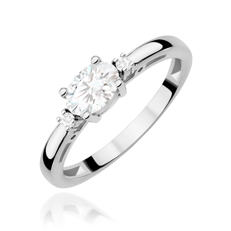 Przejdź do produktu Pierścionek BW0006 Diament Laboratoryjny 0,40ct białe złoto