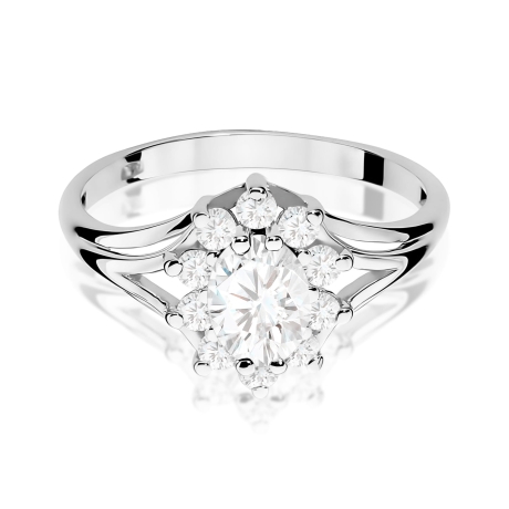 Przejdź do produktu Pierścionek BW0037 Diament Laboratoryjny 0,70ct białe złoto