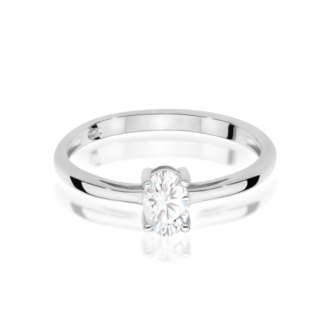Przejdź do produktu Pierścionek BW0685 Diament Laboratoryjny 0,40ct białe złoto