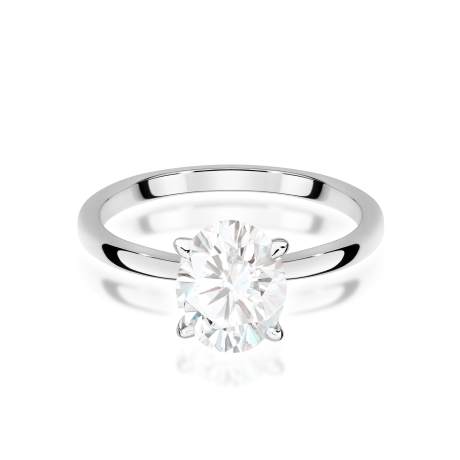 Przejdź do produktu Pierścionek BW0688 Diament Laboratoryjny 1,50ct białe złoto  