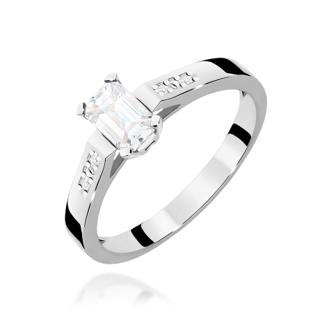 Przejdź do produktu Pierścionek BW0078 Diament Laboratoryjny 0,60ct białe złoto  