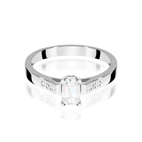Przejdź do produktu Pierścionek BW0078 Diament Laboratoryjny 0,60ct białe złoto  