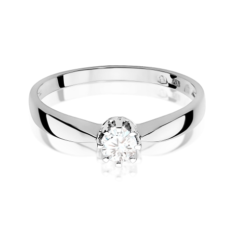 Przejdź do produktu Pierścionek BW0173 Diament Laboratoryjny 0,15ct białe złoto  