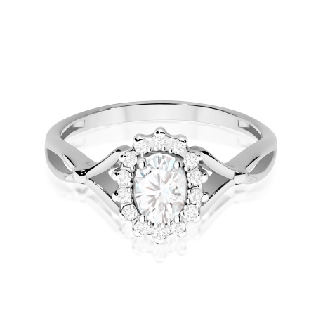Przejdź do produktu Pierścionek BW0182 Diament Laboratoryjny 0,40ct białe złoto 