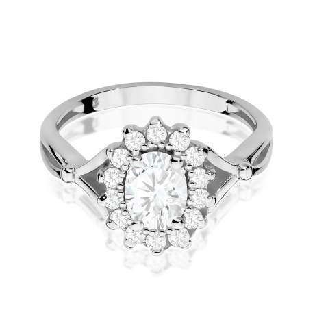 Przejdź do produktu Pierścionek BW0182 Diament Laboratoryjny 0,70ct białe złoto  