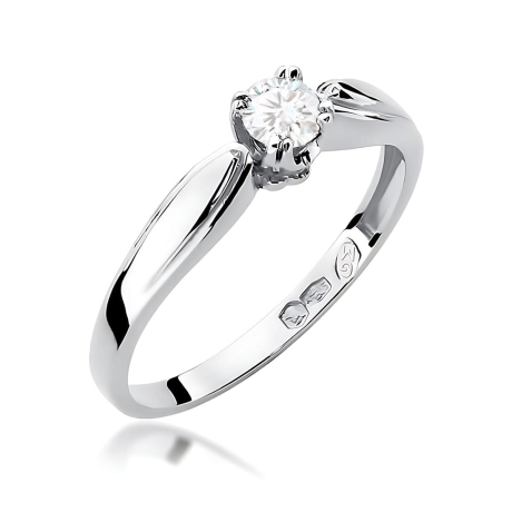 Przejdź do produktu Pierścionek BW0197 Diament Laboratoryjny 0,25ct białe złoto  
