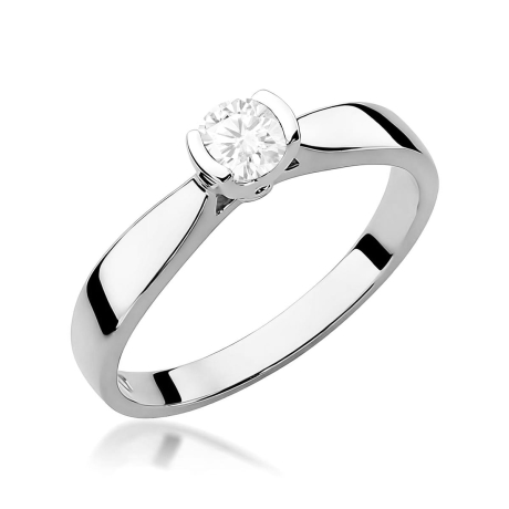 Przejdź do produktu Pierścionek BW0223 Diament Laboratoryjny 0,25ct białe złoto  