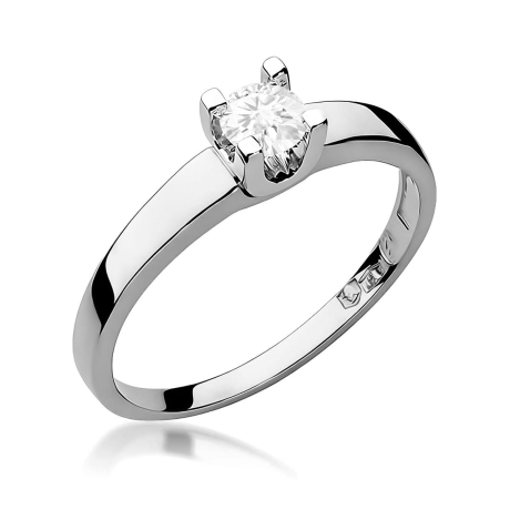 Przejdź do produktu Pierścionek BW0225 Diament Laboratoryjny 0,30ct białe złoto   