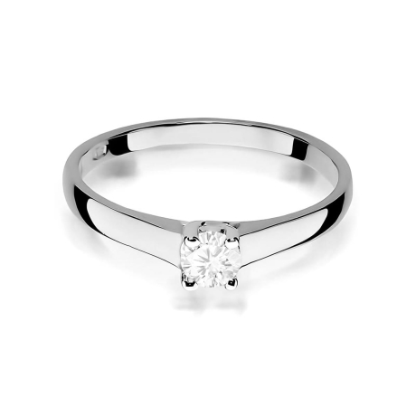 Przejdź do produktu Pierścionek BW0239 Diament Laboratoryjny 0,20ct białe złoto   