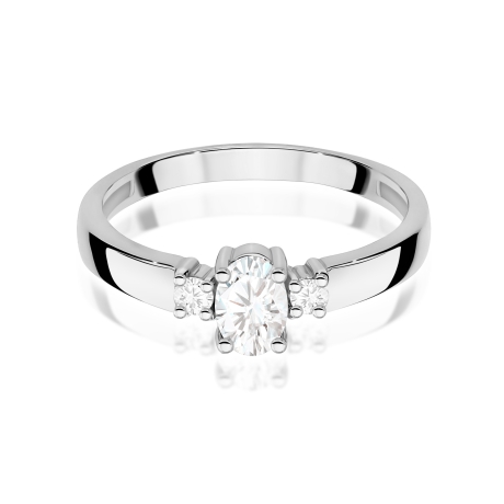 Przejdź do produktu Pierścionek BW0264 Diament Laboratoryjny 0,40ct białe złoto   