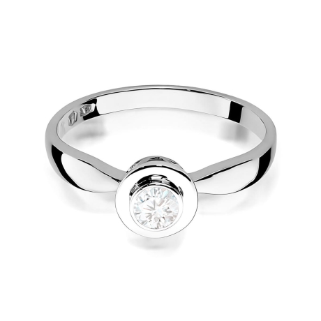 Przejdź do produktu Pierścionek BW0294 Diament Laboratoryjny 0,25ct białe złoto      