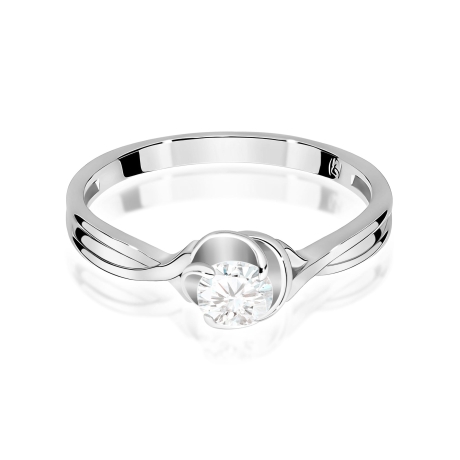 Przejdź do produktu Pierścionek BW0329 Diament Laboratoryjny 0,30ct białe złoto     