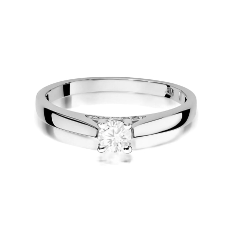 Przejdź do produktu Pierścionek BW0341 Diament Laboratoryjny 0,25ct białe złoto    