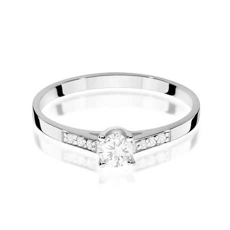 Przejdź do produktu Pierścionek BW0399 Diament Laboratoryjny 0,15ct białe złoto     