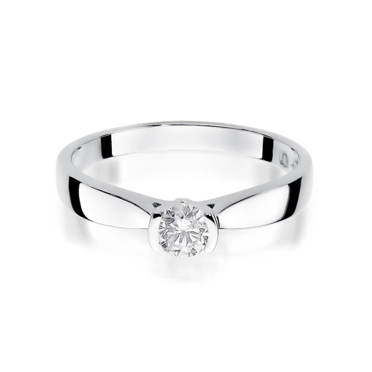 Pierścionek zaręczynowy z białego złota z diamentem 0,25ct Fire Of Love  BW-223B-0,25ct