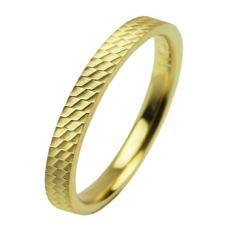 Obrączka modułowa z żółtego złota płaska 2mm Modular M013-2mm