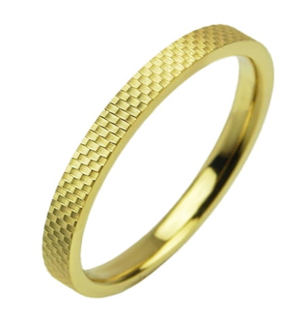 Przejdź do produktu Obrączka modułowa z żółtego złota płaska 2mm Modular 