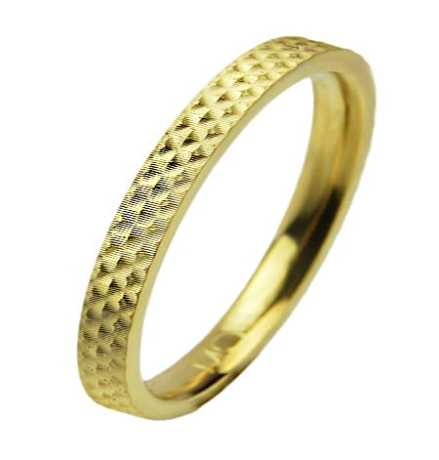 Przejdź do produktu Obrączka modułowa z żółtego złota płaska 2mm Modular