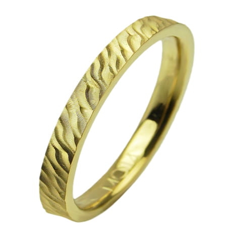 Obrączka modułowa z żółtego złota płaska 2mm Modular M014-2mm